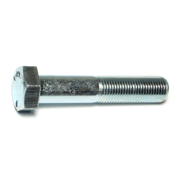 Midwest Fastener Grade 5, 1/2"-20 Hex Head Cap Screw, Zinc Plated Steel, 2-1/2 in L, 50 PK 00542 - main
